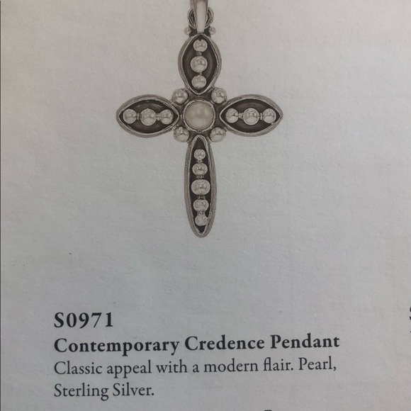 Silpada ‘Contemporary Credence’ drops pendant - Picture 4 of 4